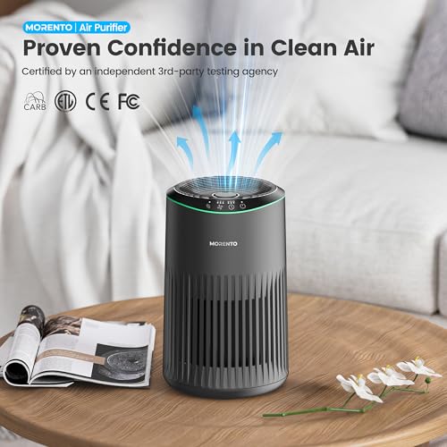 White Air Purifier with Fragrance Sponge and Sleep Mode N459
