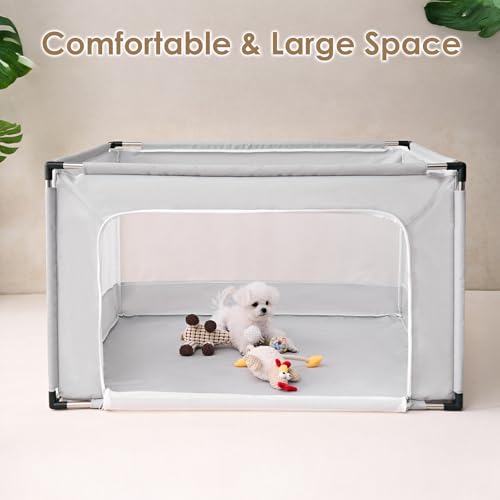 42x42x26 Inches Dog Playpen with Door N60710