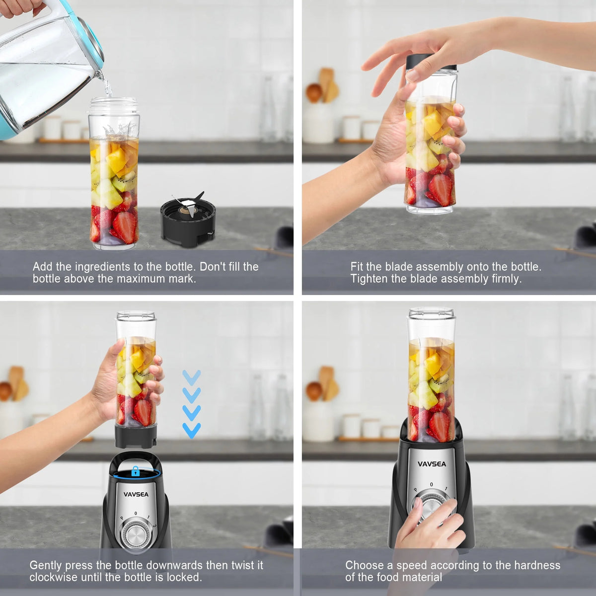 1000W BPA-Free Smoothie Blender I491