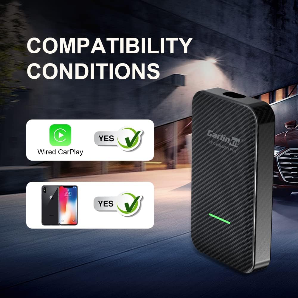 Wireless CarPlay Adapter, 3.0 Version, Wi-Fi 5G V495209