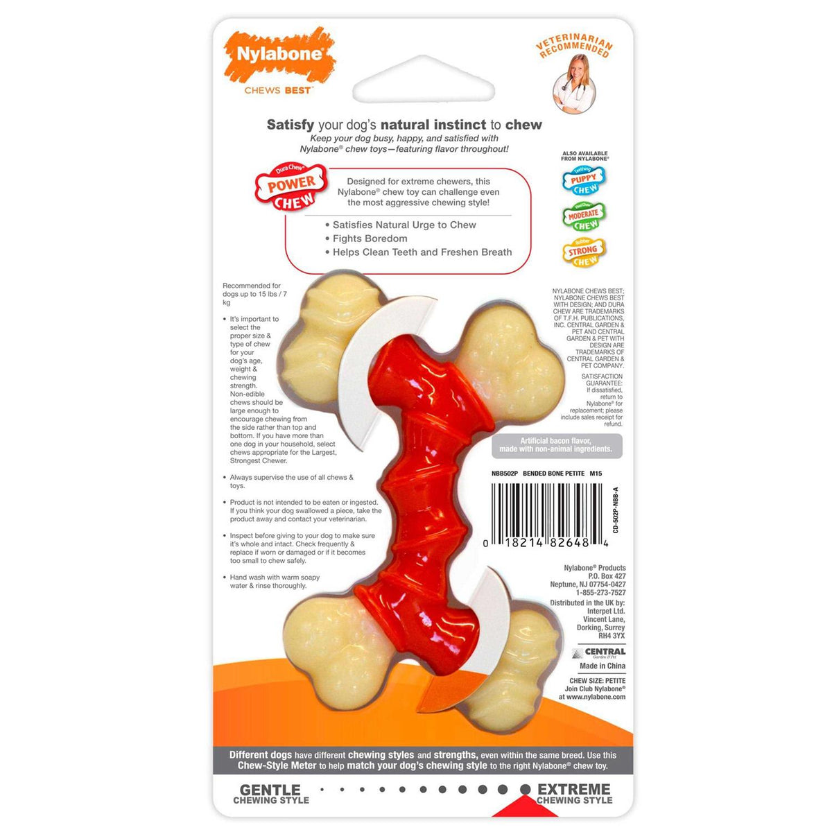 Double Bone Bacon Petite Pet Chew T5773