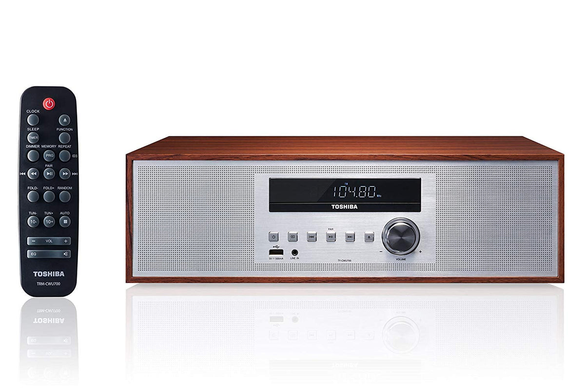All-in-One Wireless CD Player Speaker System with Remote J84921