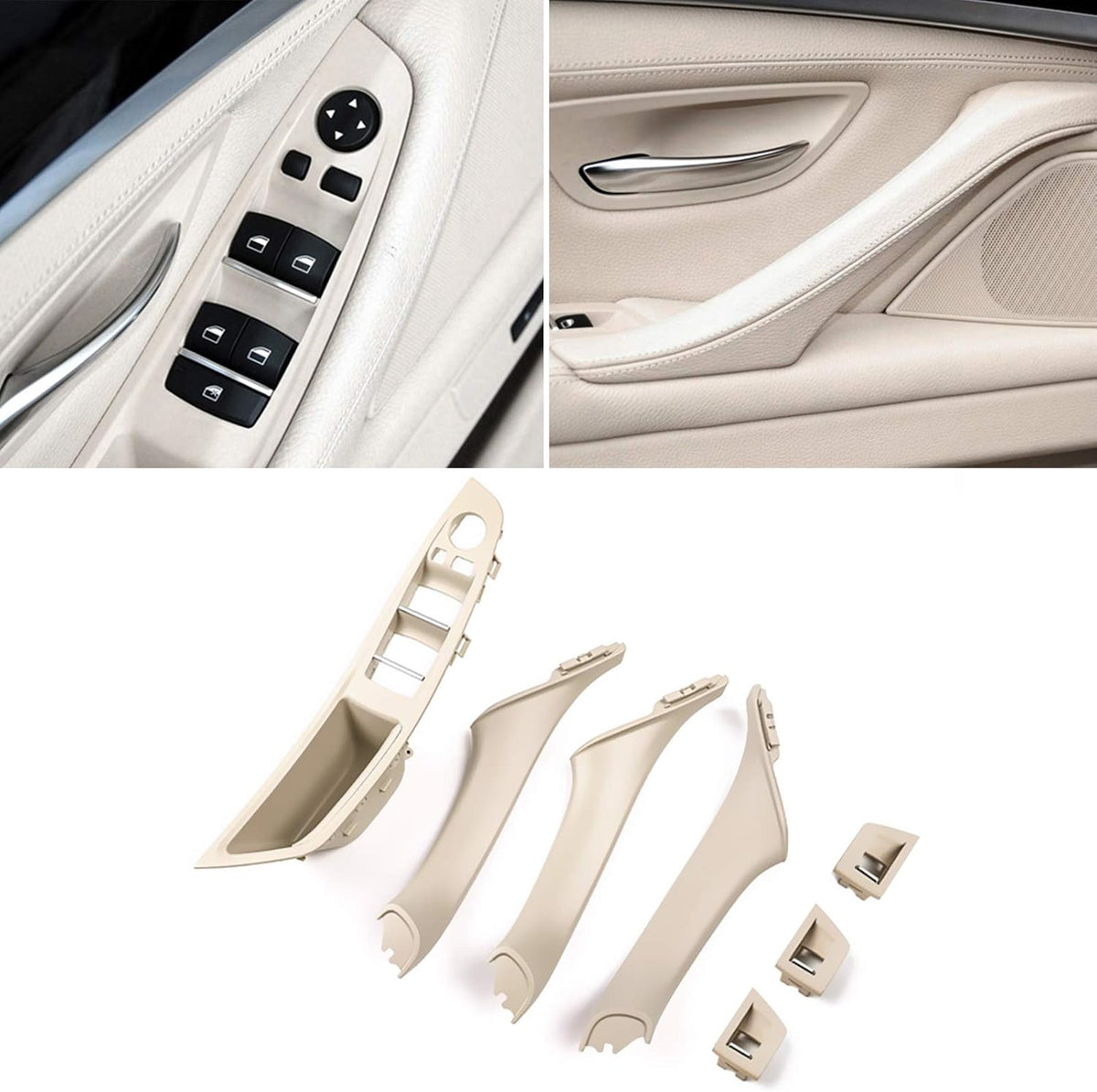 Carbon Fiber Pattern Door Handle Kit W90312