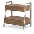 2 Drawer Leg Nightstand S366