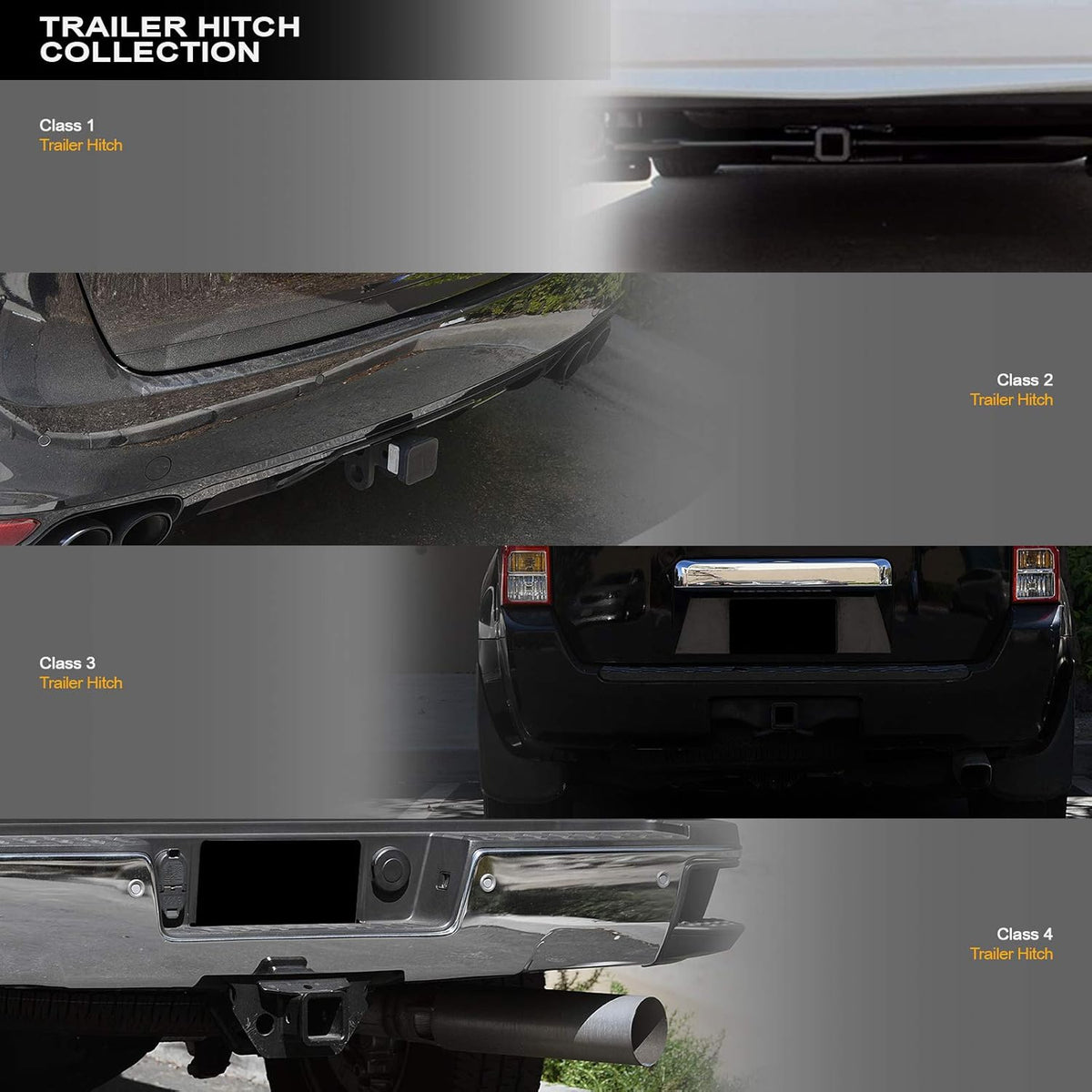 Class 3 Trailer Tow Hitch Receiver 2" I7047