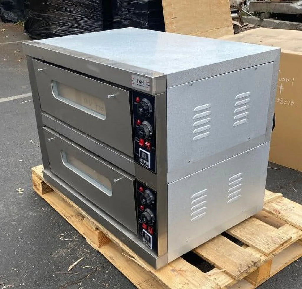 Electric double Deck Pizza Bakery Oven O7466