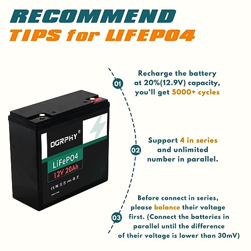 12V 100Ah LiFePO4 Battery with 100A BMS R587867