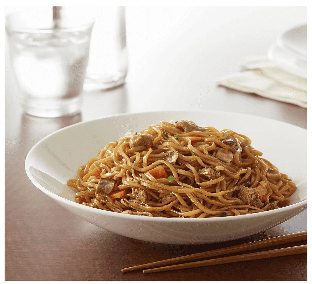 4.0 Ounce Pack of 12 Teriyaki Beef Chow Mein E563