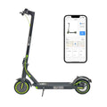Electric Scooter with 500W Motor, 15-19MPH Max Speed, 18-21 Miles Range, 8.5" Solid Tires, 7.8AH Battery, Foldable (Green) B52561