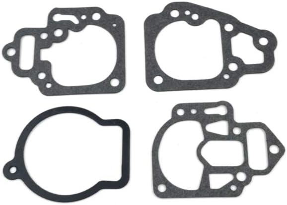 Carburetor Rebuild Kit with Gasket for 2cyl Outboard Motors Pack of 2 H531