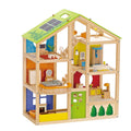 3 Story Wooden Dollhouse S9317