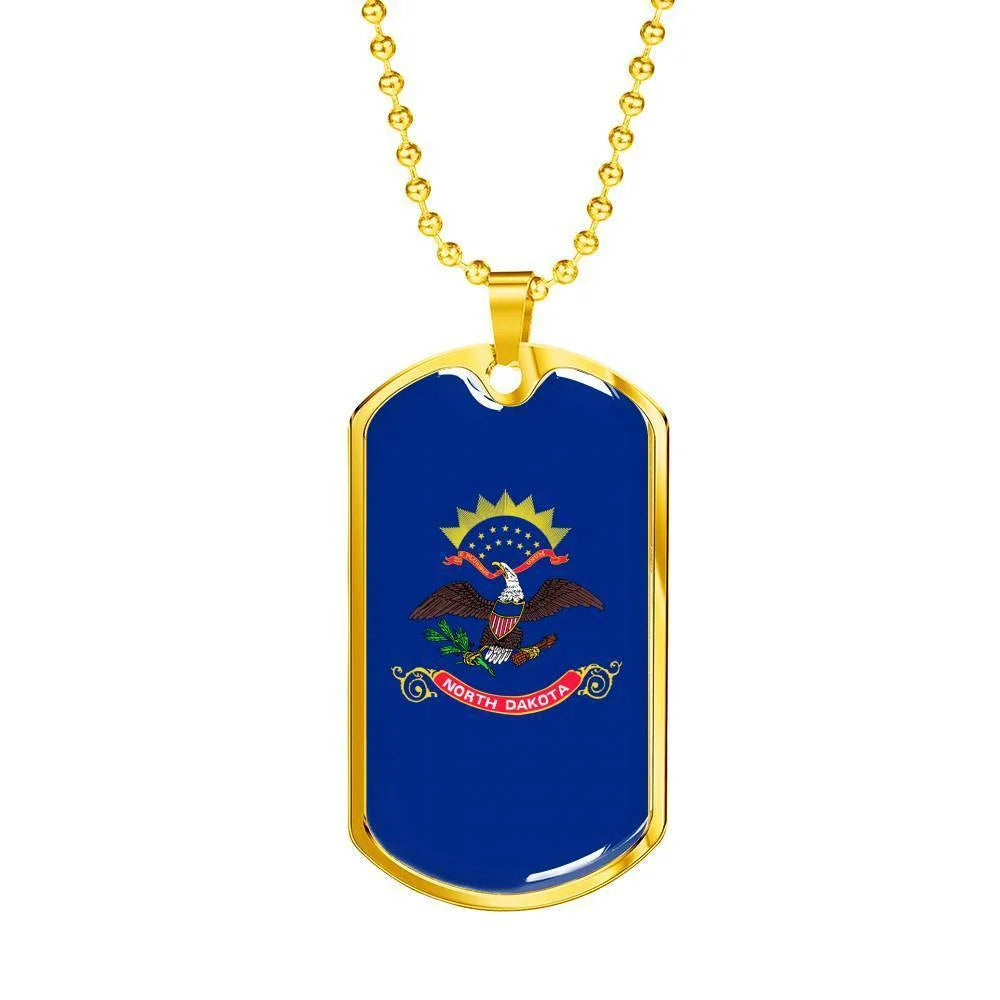 Stainless Steel Dog Tag Necklace A742920