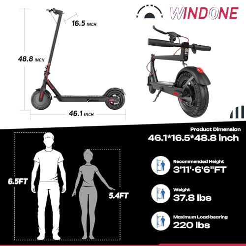 19MPH 17-Mile Range 430W Peak Motor Foldable Electric Scooter with 10" Tires & Dual Braking System F5212