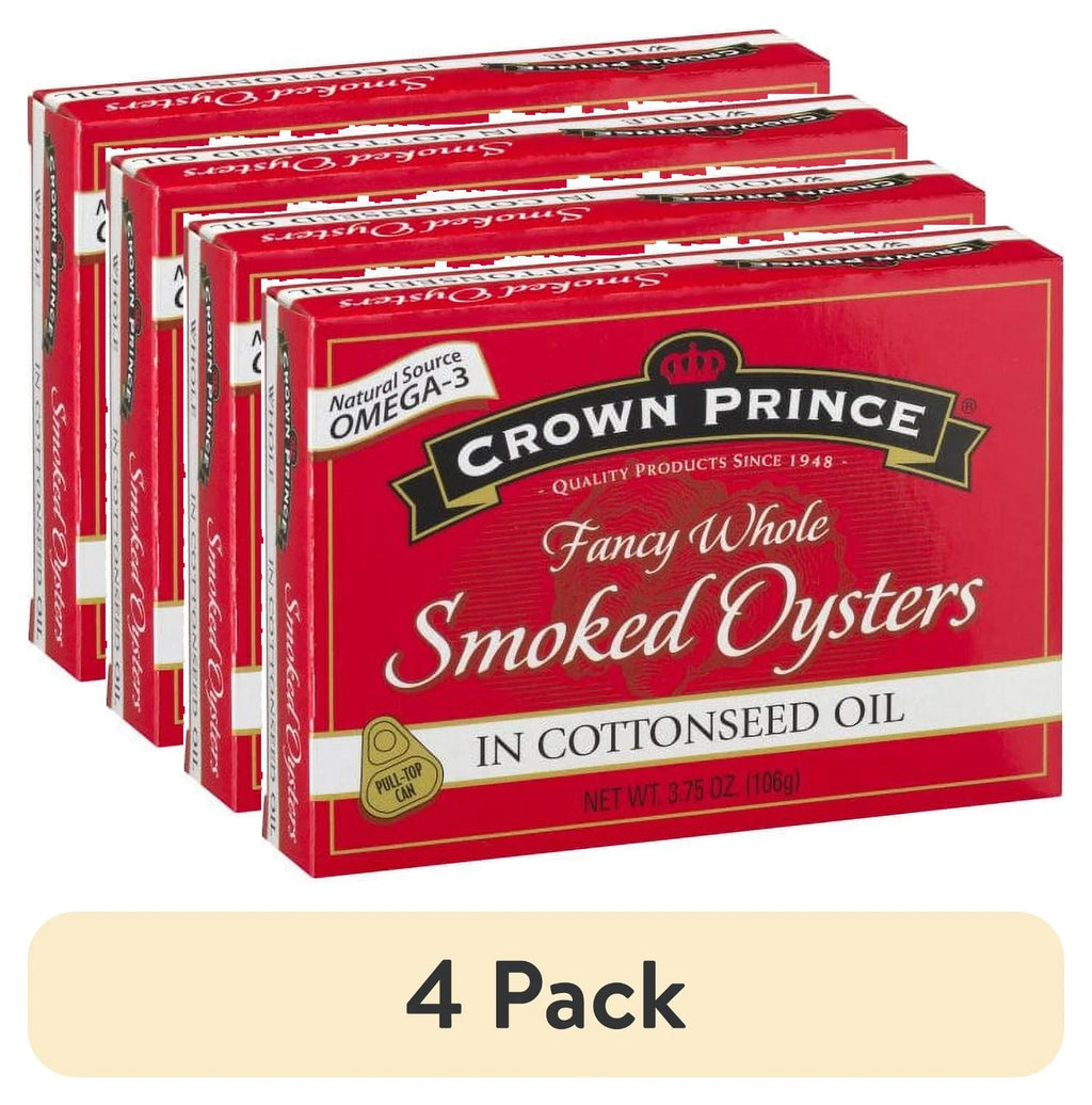 Smoked Oysters in Oil 4 Pack O609