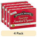 Smoked Oysters in Oil 4 Pack O609