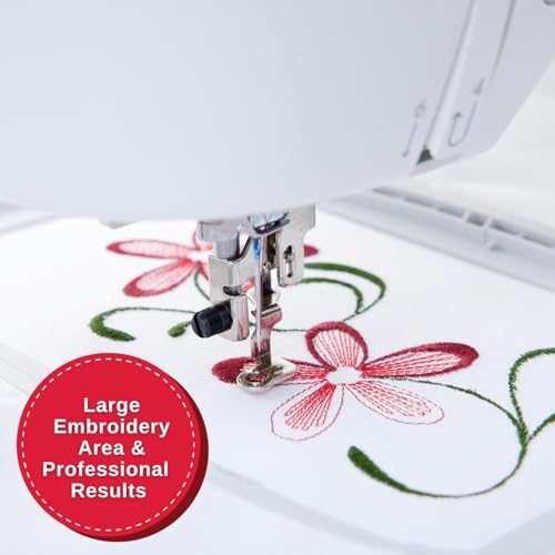 Sewing & Embroidery Machine with 250 Built-in Stitches H5566