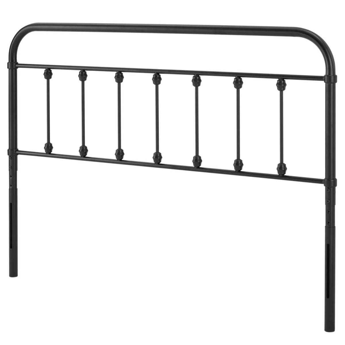 Twin Size Black Metal Headboard N1829