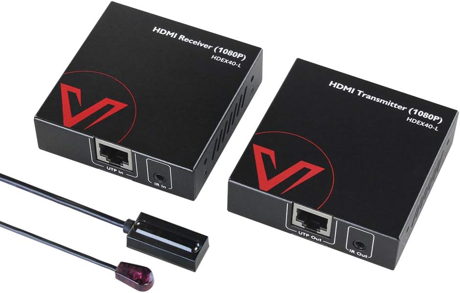 HDMI Extender Over Cat5e/6a/7 with IR Remote Control I190456