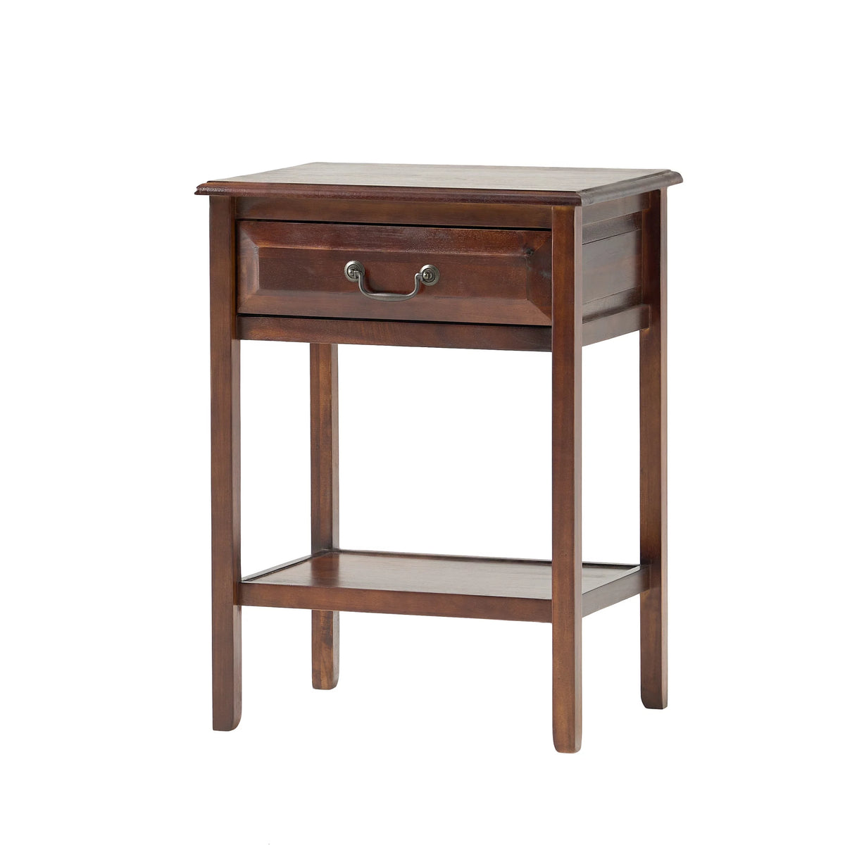 27" Acacia Wood Side Table S4432
