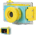 Blue Waterproof Kids Camera 8MP 1080P HD Camcorder Pack of 2 A86758