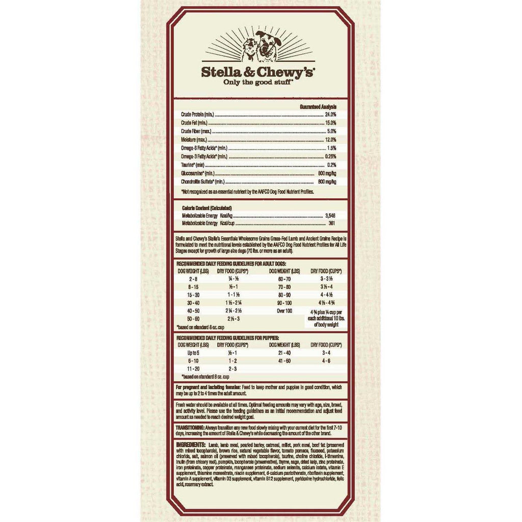 Ancient Grains Recipe Dog Food X6436