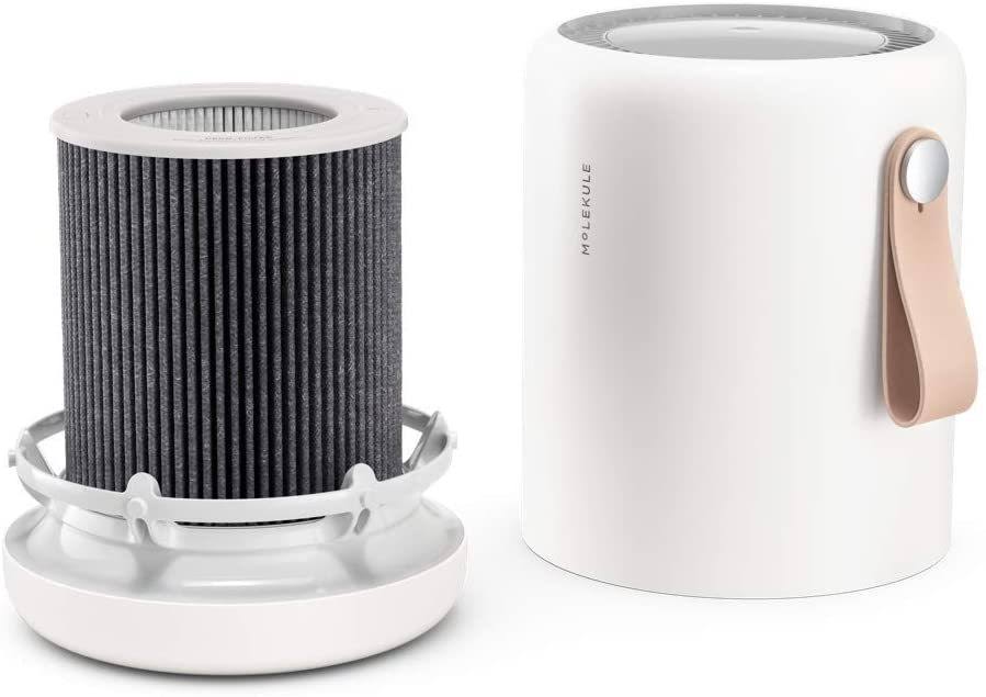 White Air Purifier with Particle Sensor D81290