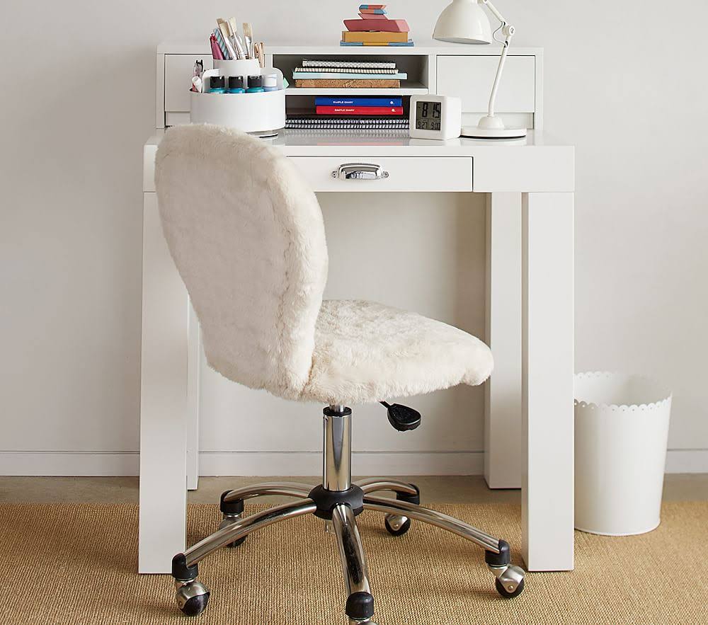 Midnight Navy Mini Desk with Handle Z4134