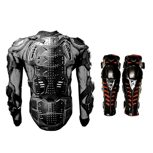Black Motorcycle Body Armor I9322