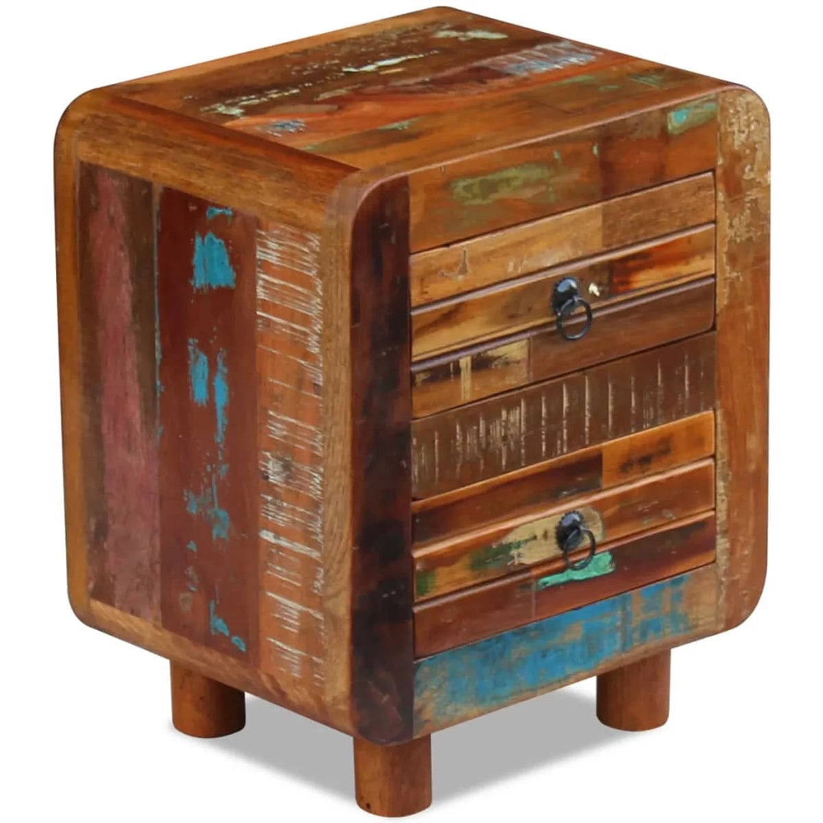 Night Cabinet Solid Reclaimed Wood T16619