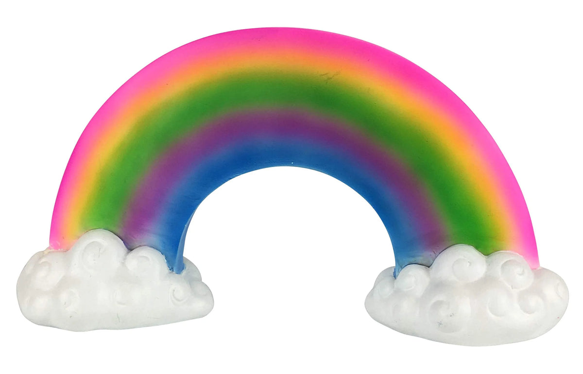 Miniature Rainbow Mushroom Fairy House 5-Piece Set R59760