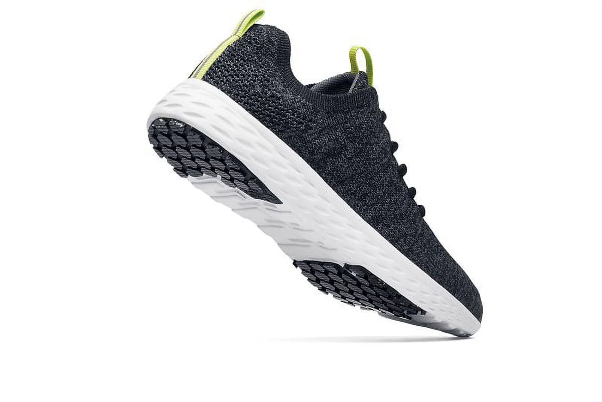 Black/Grey Slip Resistant Water Resistant Work Shoes U49841