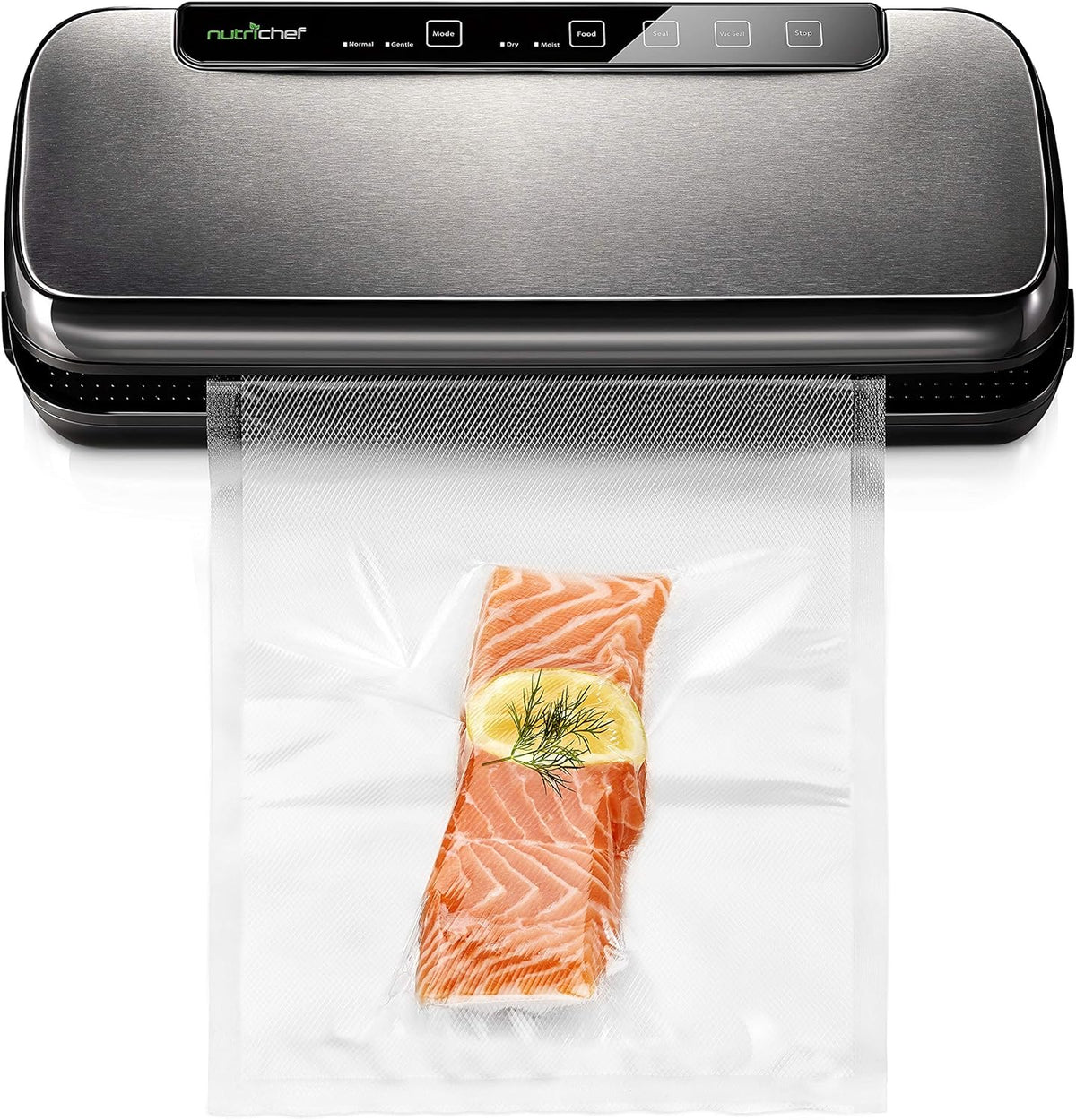 Silver Automatic Vacuum Sealer, Pack of 2 B99722