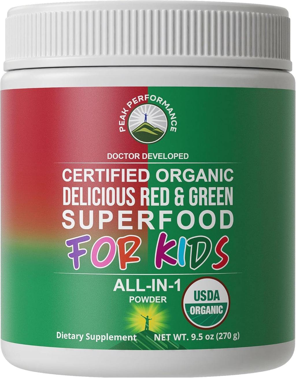 Organic Vegan Superfood Powder with 25+ Fruits and Vegetables Z5371
