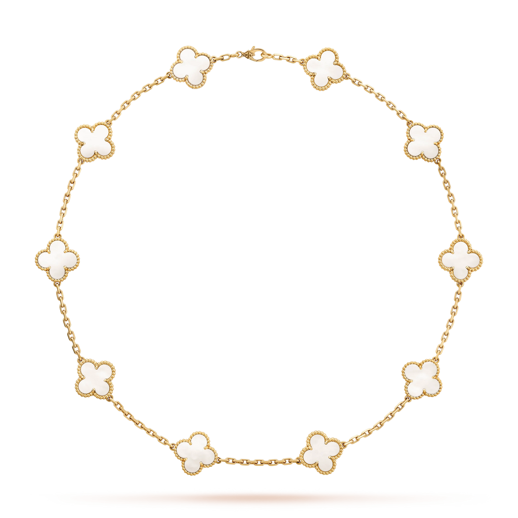 Vintage Clover Leaf Necklace E968