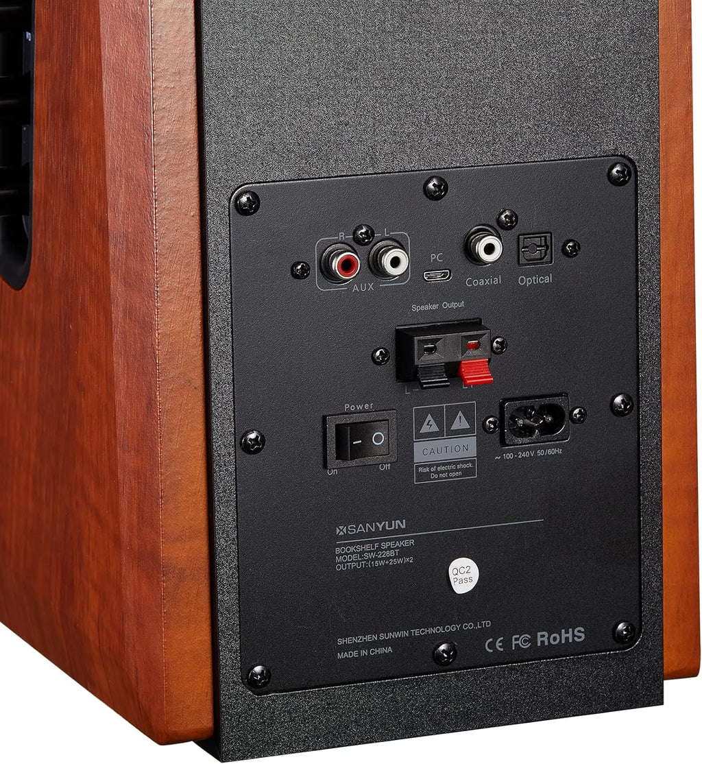 Active Bookshelf Speakers with Carbon Fiber Speaker Unit X58729