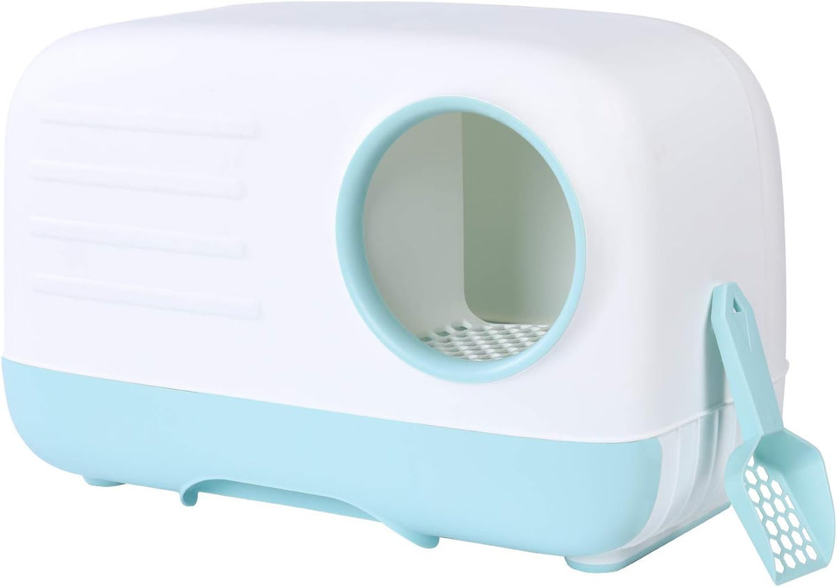 Fully Enclosed Cat Litter Box with Pull-Out Litter Tray X280604