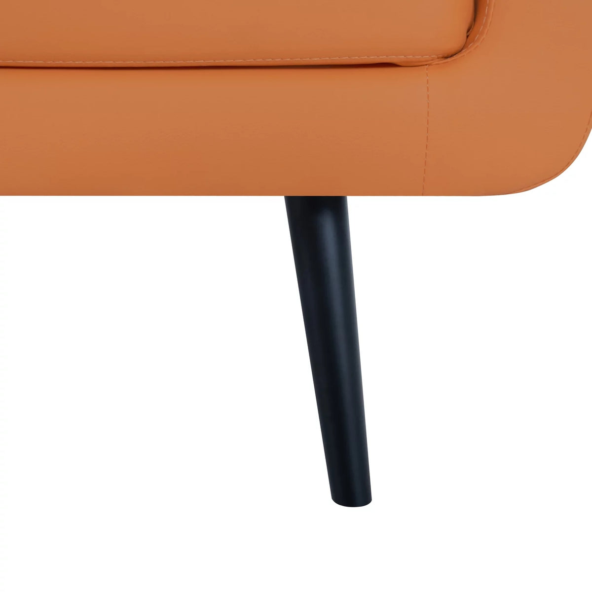 Caramel Air Leather Futon Sofa Bed W351635