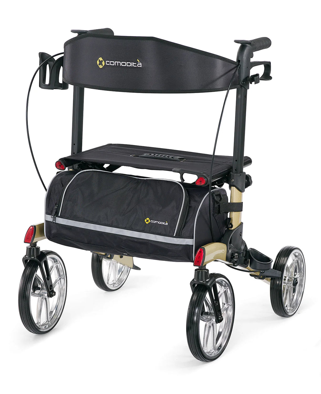 Compact Rollator with 10 Front Wheels G58820
