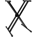Doublebraced Keyboard X-Stand W109077