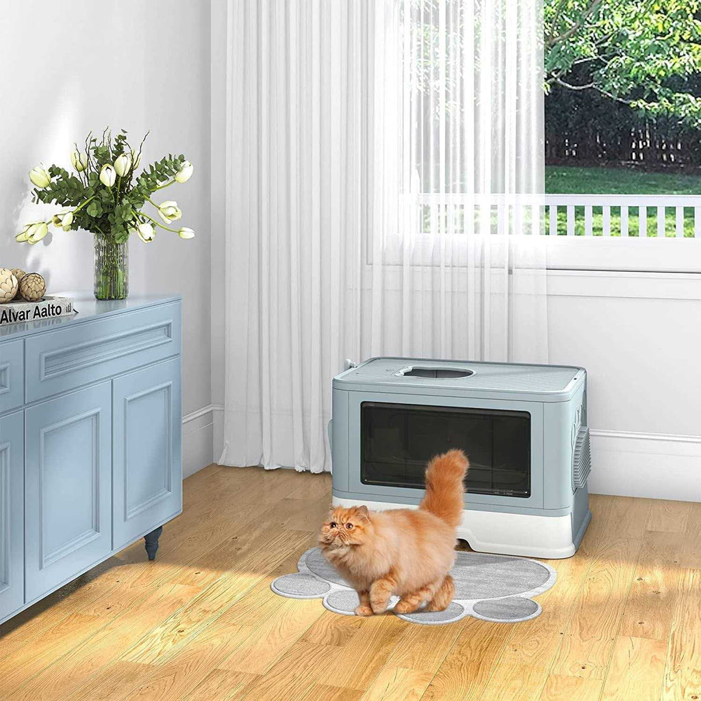 Enclosed Cat Litter Box with Lid A8303