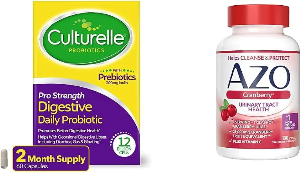 Daily Probiotic + Cranberry Urinary Tract Health Supplement M65763