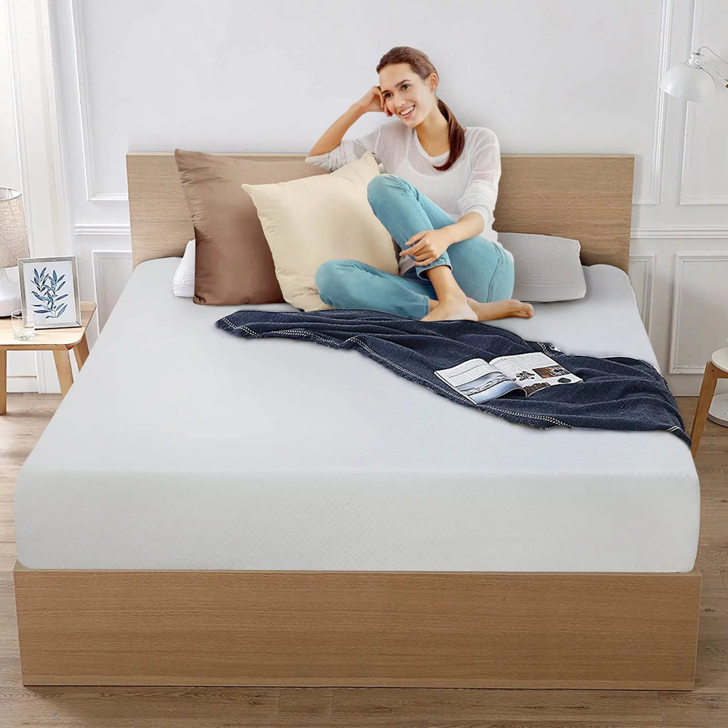 Queen 8 Inch Gel Memory Foam Medium Firm Mattress I84561
