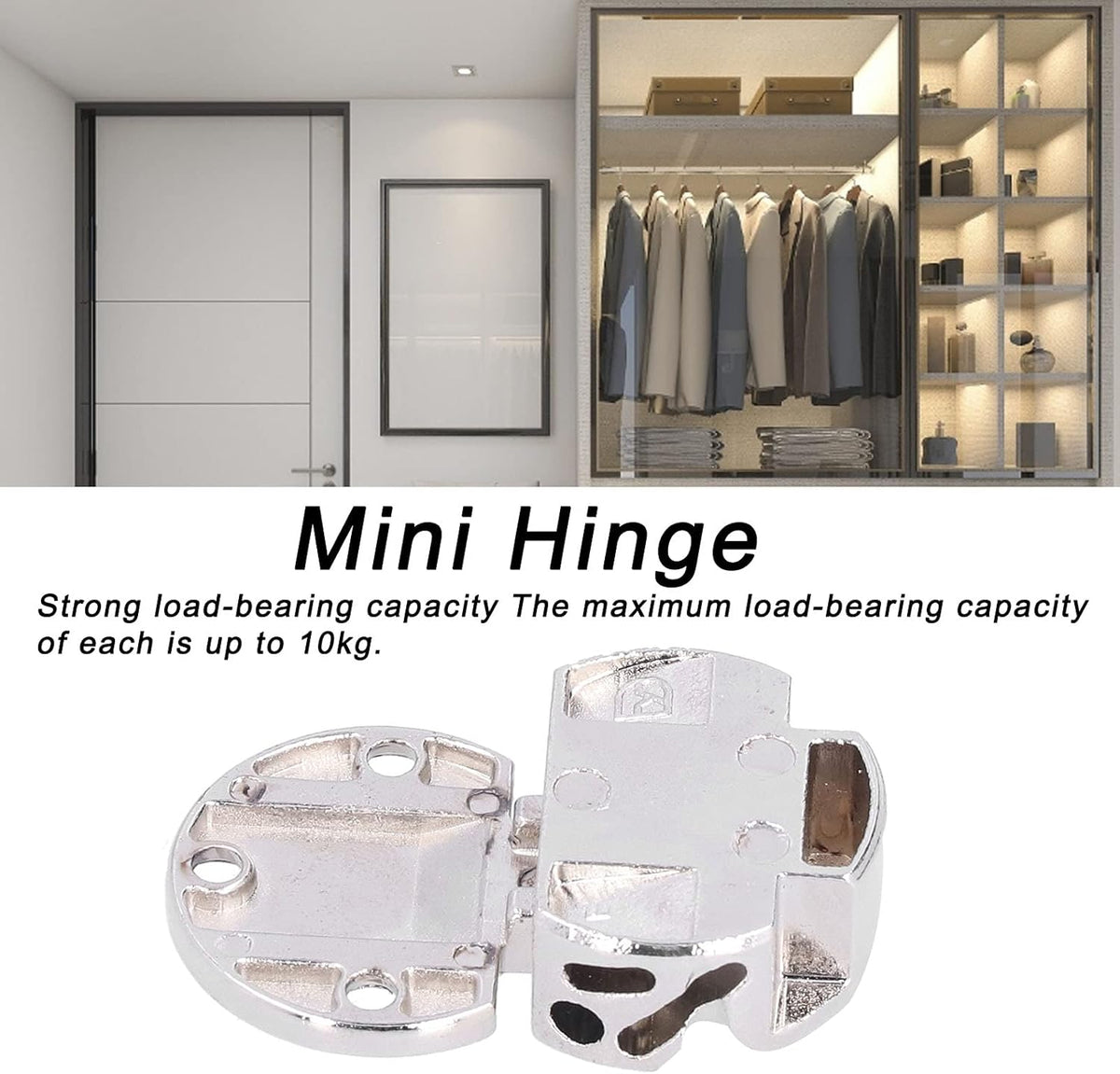 90 Degree Zinc Alloy Flap Hinge J80801