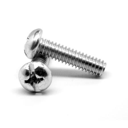 5/16 inch-18 x 5 inch Coarse Thread Machine Screw Round Head Low Carbon Steel Zinc Plated Z99993