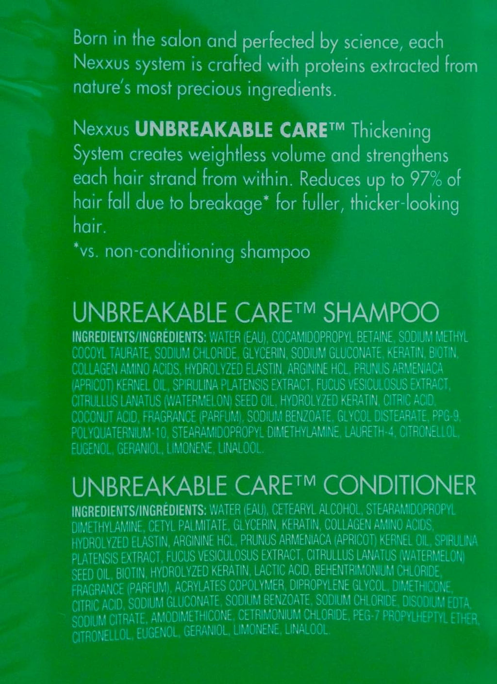 32 FL OZ Anti-Breakage Shampoo and Conditioner C5308