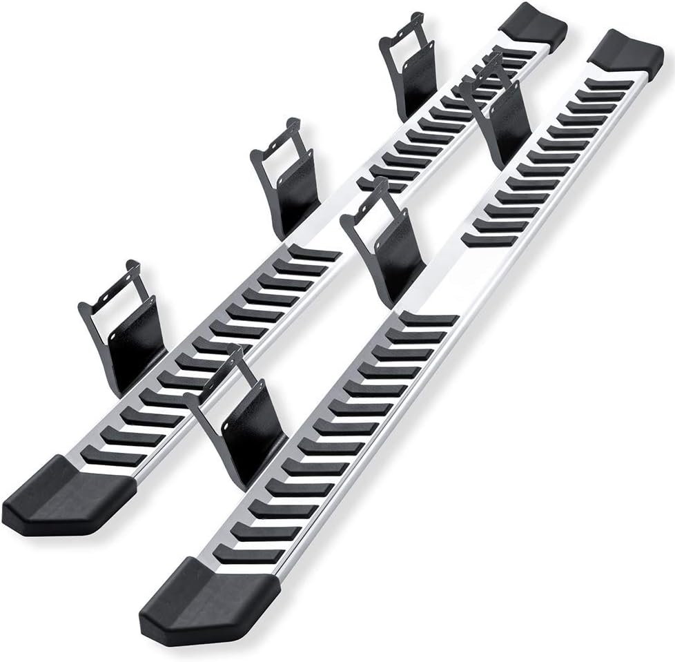 Black Steel Running Boards G209072