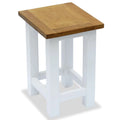 Solid Oak Wood End Table A483