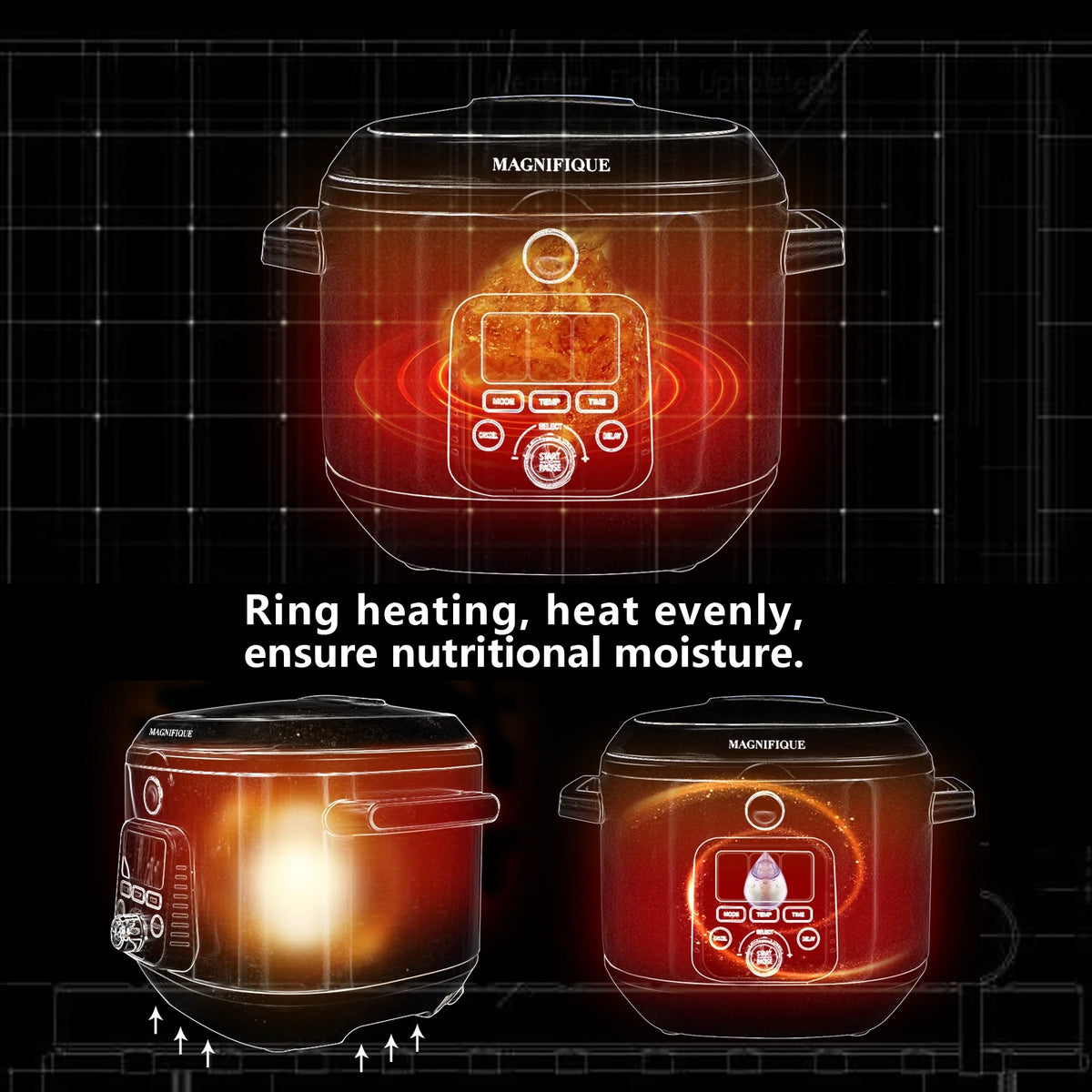6 QT Sous Vide Water Bath Cooker E4473