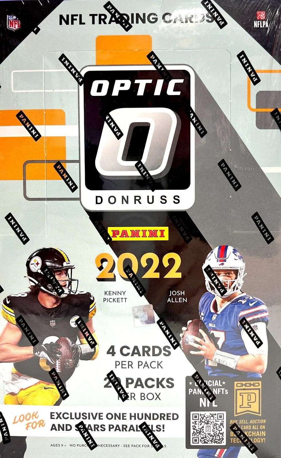 NFL Football Trading Cards 20-Pack Retail Box Y73848