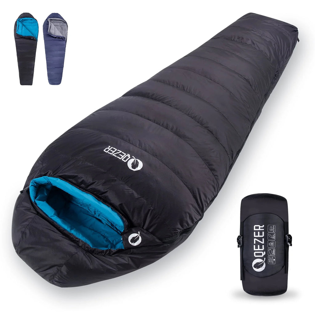 Down Sleeping Bag for Adults with Compression Sack Z810540
